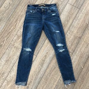 Joe’s jeans, The Blondie mid rise skinny ankle